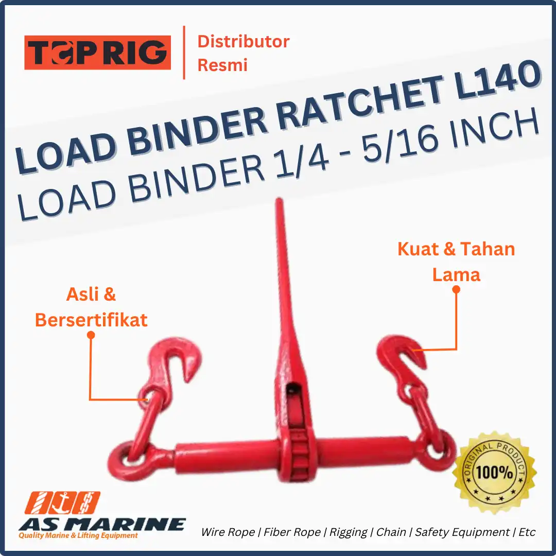 TOPRIG Load Binder Ratchet Type L140 1/4 – 5/16 Inch